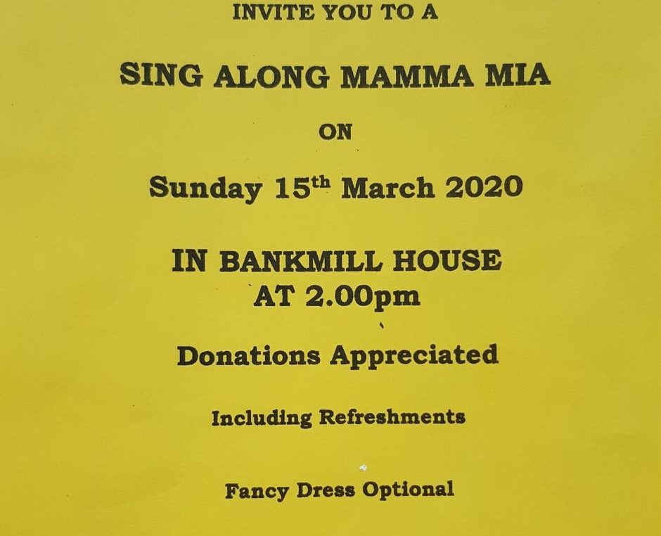 Mamma Mia 15th March Mamma Mia 15th March