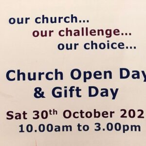 Church Open Day & Gift Day