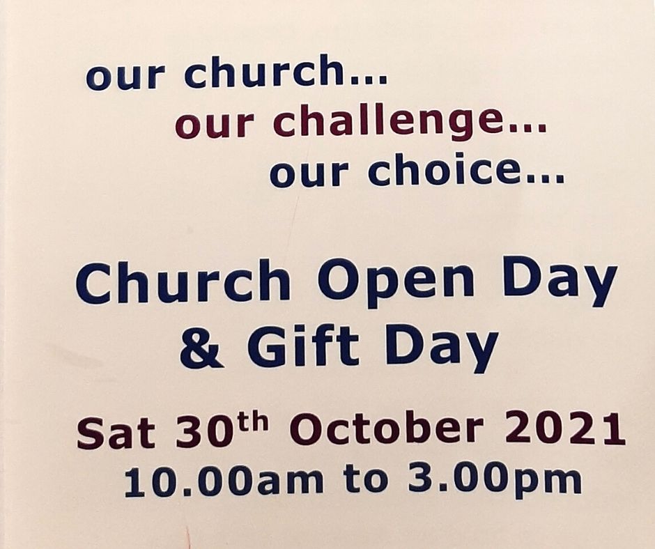 Church Open Day & Gift Day