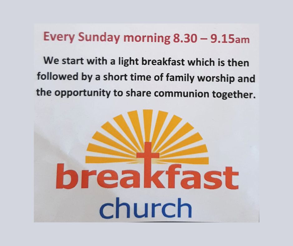 Breakfast Church – Every Sunday Morning