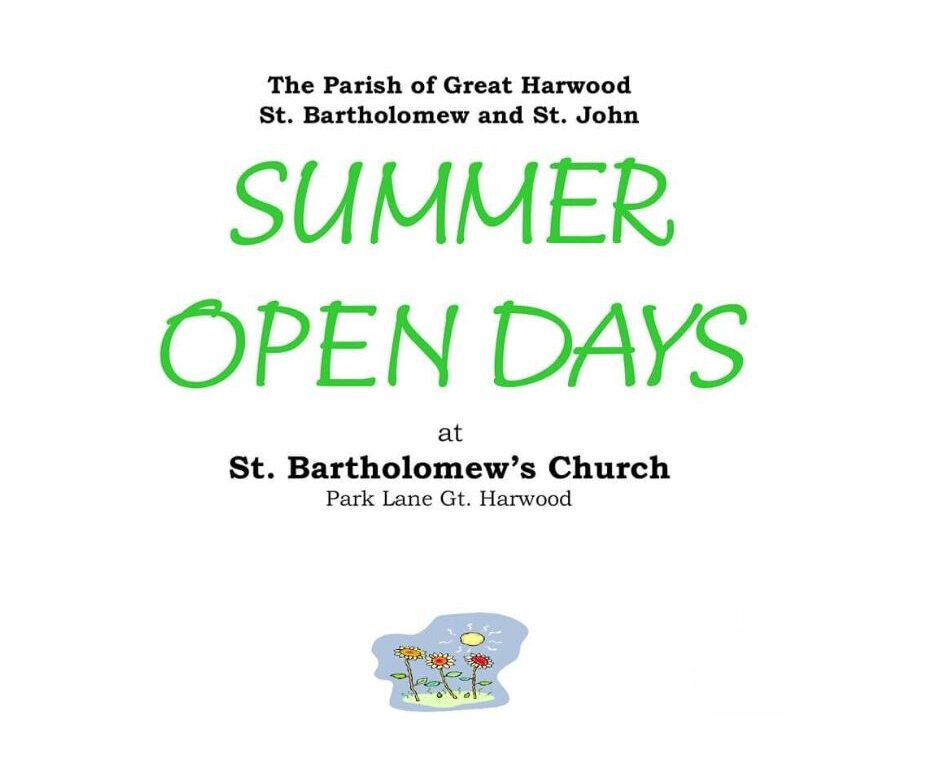 Summer Open Days Summer Open Days