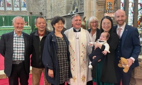 Baptism of a beautiful little boy