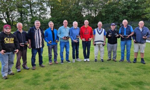 Fun at Lowerfold Bowling club