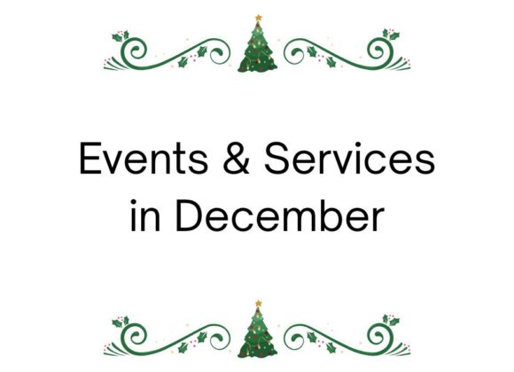 Events & Services in December