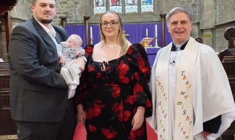 Recent Christenings in the Church